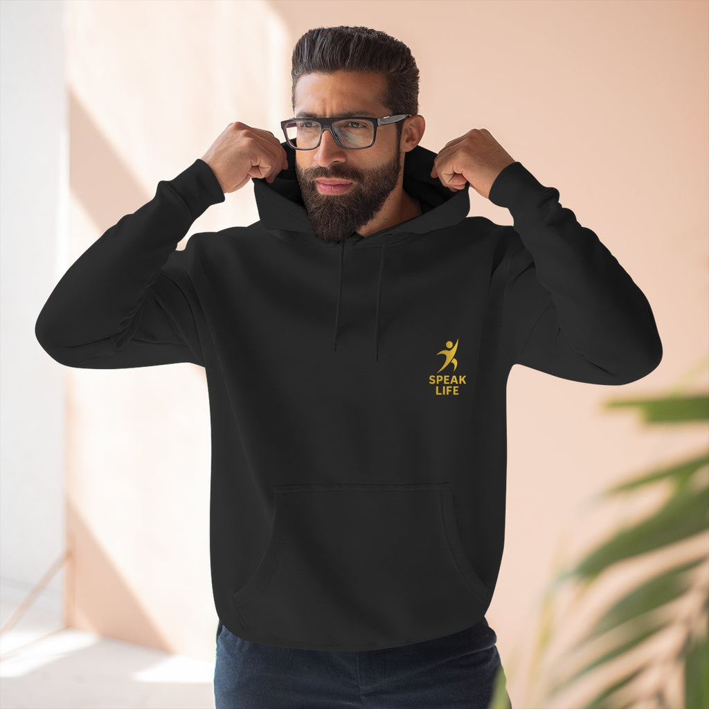 Speak Life Unisex Premium Fleece Hoodie – “His Mercies Are New Every Morning” (Lamentations 3:22–23)