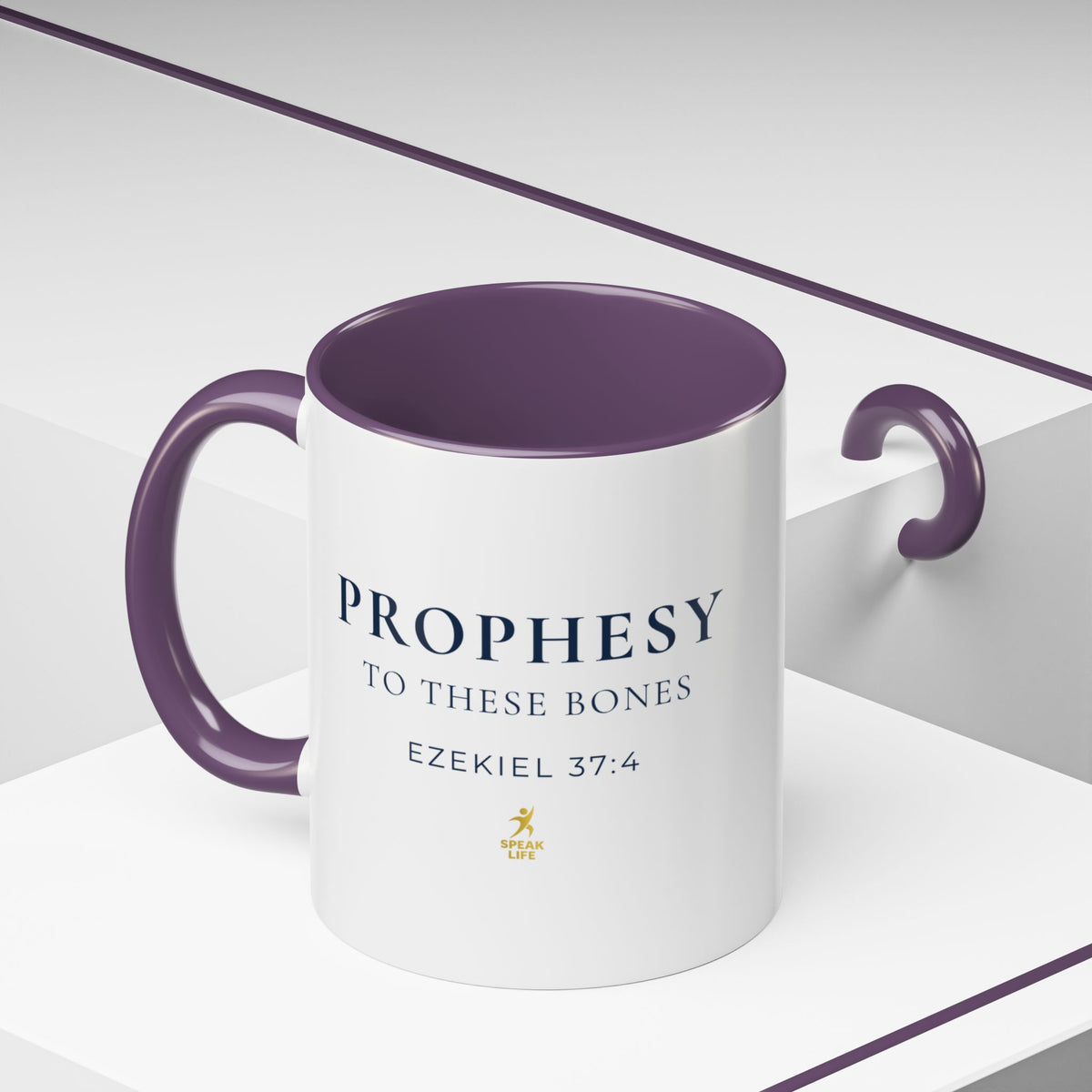 Prophesy to These Bones – Ezekiel 37:4 Christian Mug | Speak Life Motions