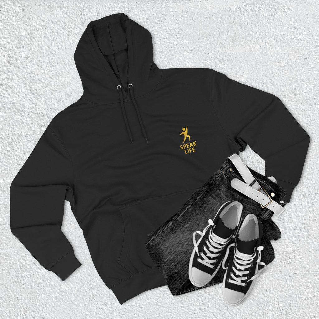 Speak Life Unisex Premium Fleece Hoodie – “His Mercies Are New Every Morning” (Lamentations 3:22–23)