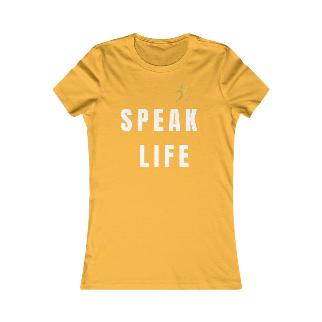 Speak Life Women’s T-Shirt – Proverbs 18:21 | Speak Life Collection 01