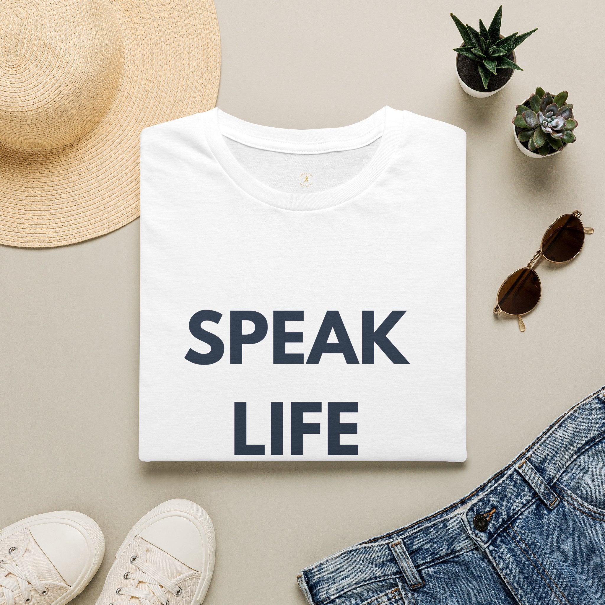 Speak Life T-Shirt — ‘Proverbs 18:21’ Inspirational Christian Tee