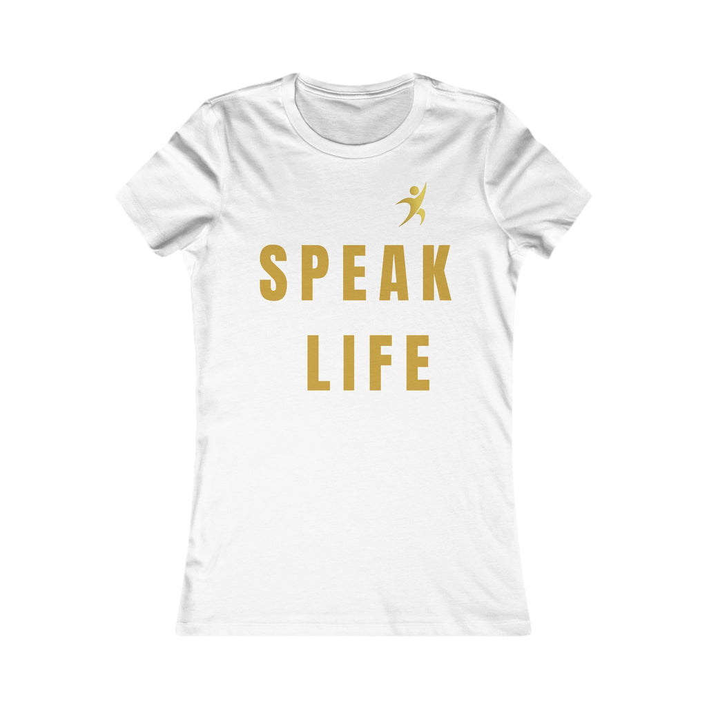 Speak Life Women’s T-Shirt – Proverbs 18:21 | Speak Life Collection 01