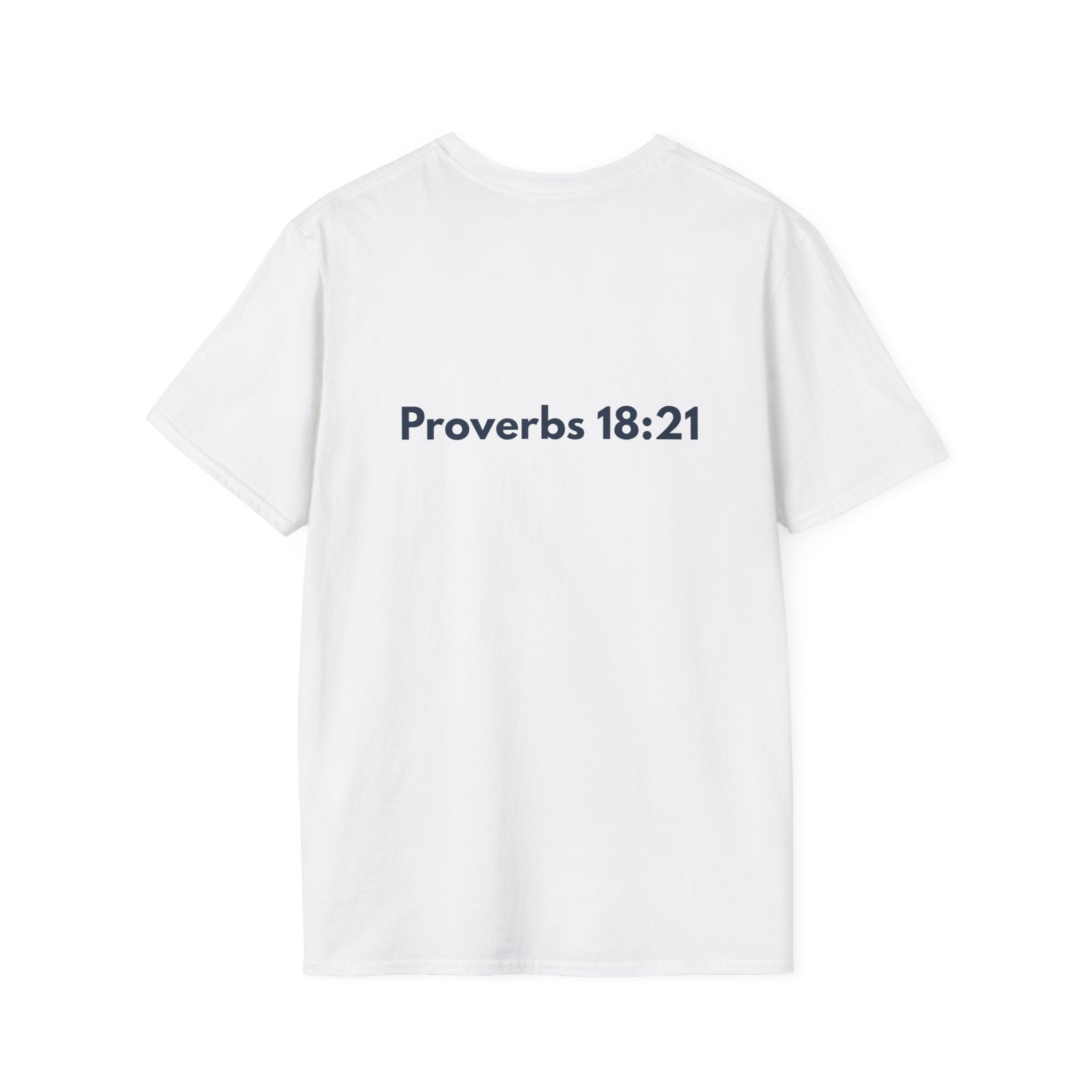 Speak Life T-Shirt — ‘Proverbs 18:21’ Inspirational Christian Tee