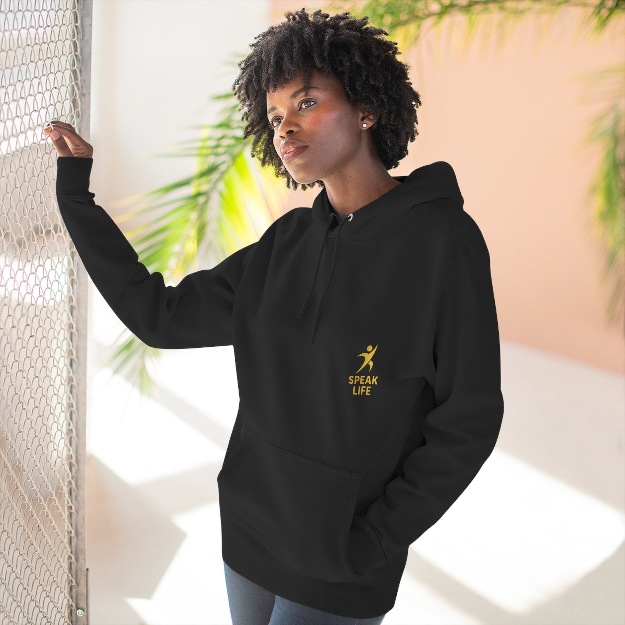 Speak Life Unisex Premium Fleece Hoodie – “His Mercies Are New Every Morning” (Lamentations 3:22–23)