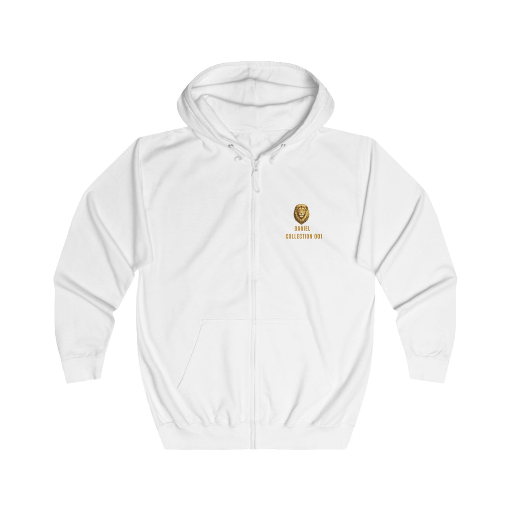 Faith doesn’t bow.  Inspired by Daniel’s unwavering faith in the lions’ den, this hoodie from Daniel Collection 001