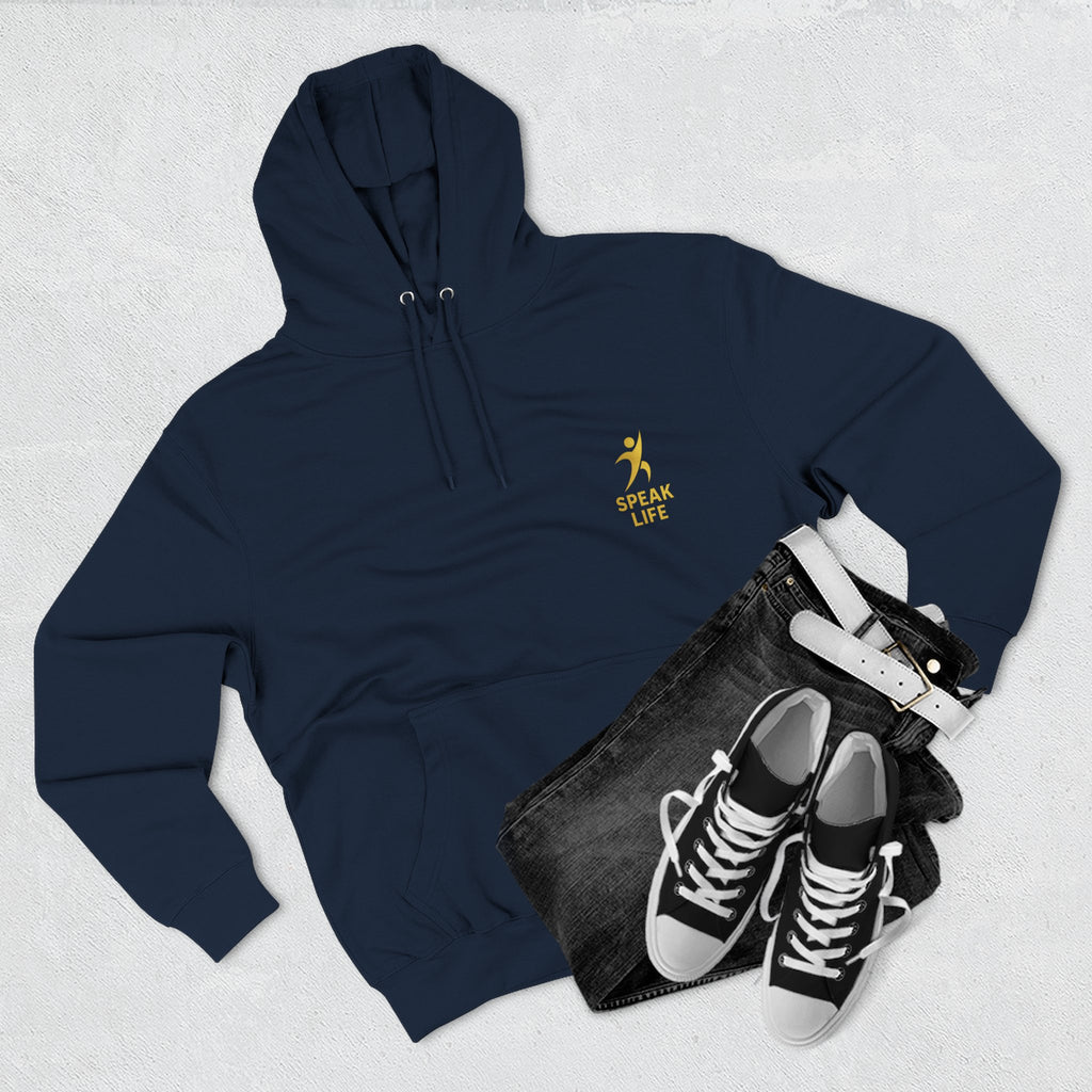 Speak Life Unisex Premium Fleece Hoodie – “His Mercies Are New Every Morning” (Lamentations 3:22–23)