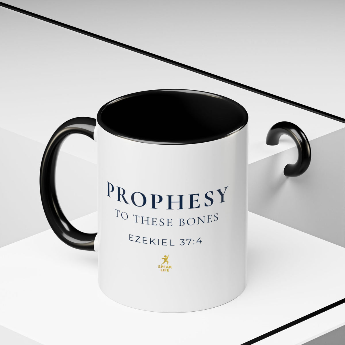 Prophesy to These Bones – Ezekiel 37:4 Christian Mug | Speak Life Motions