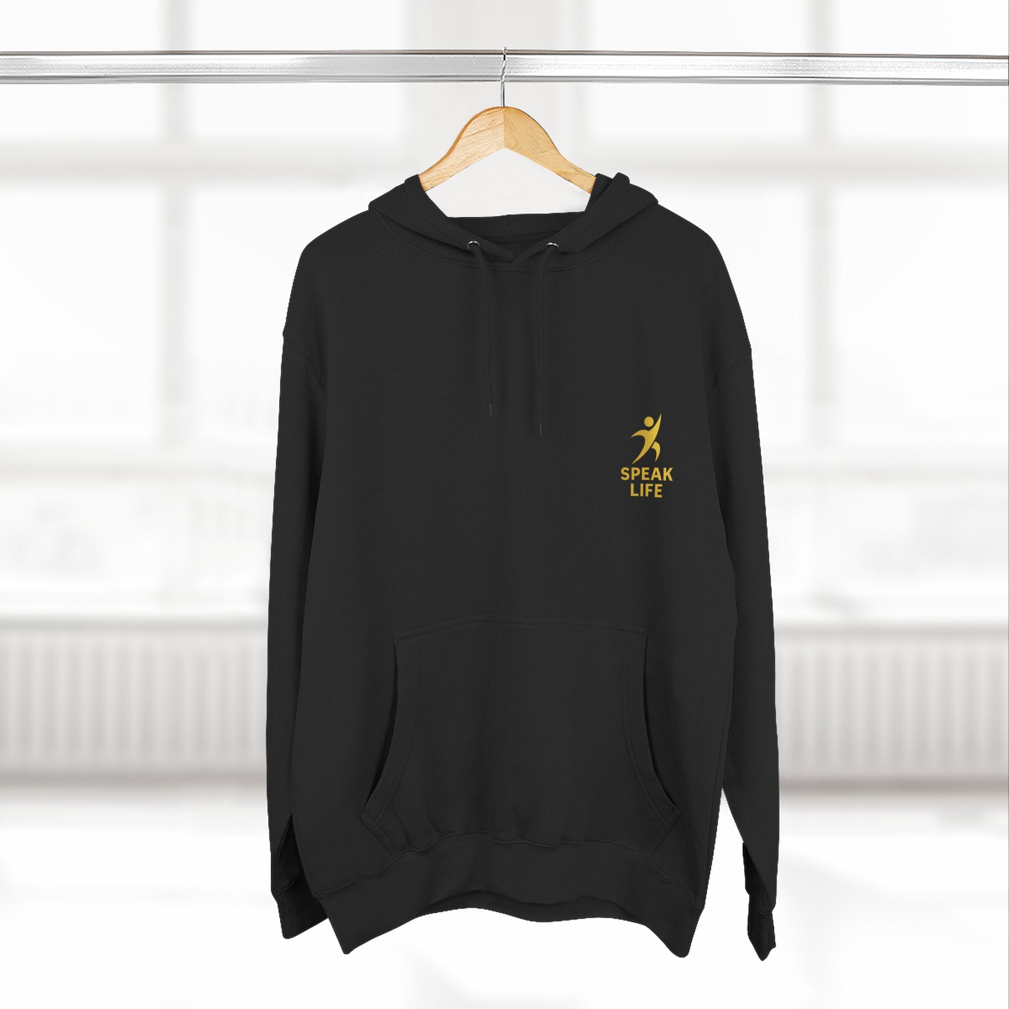 Speak Life Unisex Premium Fleece Hoodie – “His Mercies Are New Every Morning” (Lamentations 3:22–23)