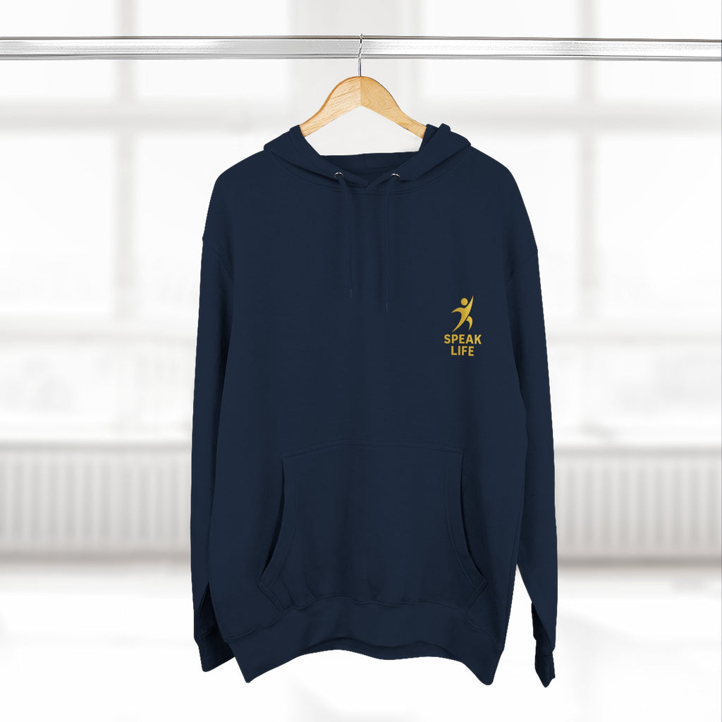 Speak Life Unisex Premium Fleece Hoodie – “His Mercies Are New Every Morning” (Lamentations 3:22–23)