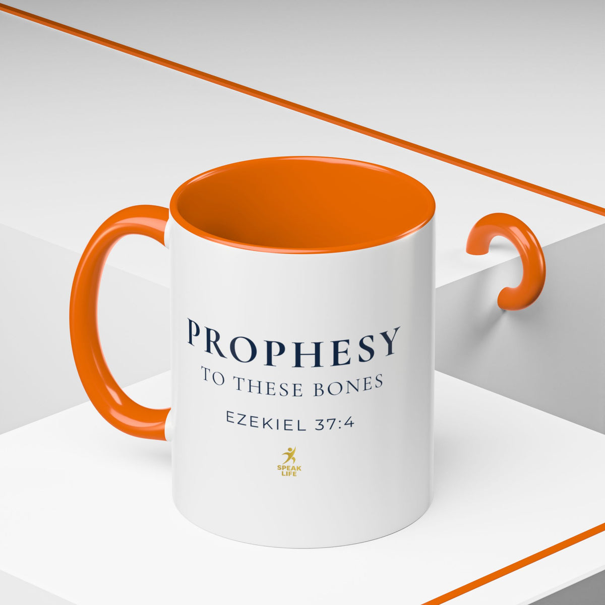 Prophesy to These Bones – Ezekiel 37:4 Christian Mug | Speak Life Motions